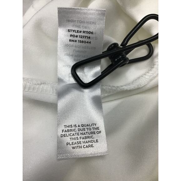 LULU'S Sz S Romantic Desire Ivory Floral Burnout Tie-Back Jumpsuit  NEW 0b7 - Picture 8 of 9